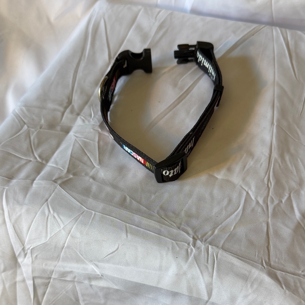 NASCAR Black Adjustable Pet Collar